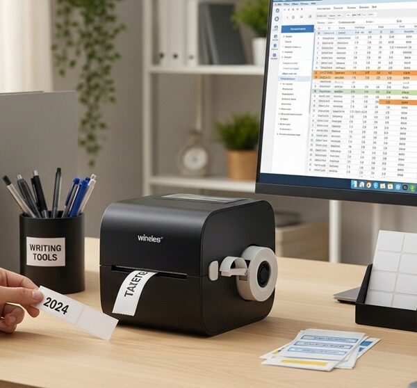 How to Improve Home Office Efficiency with a Wireless Label Printer