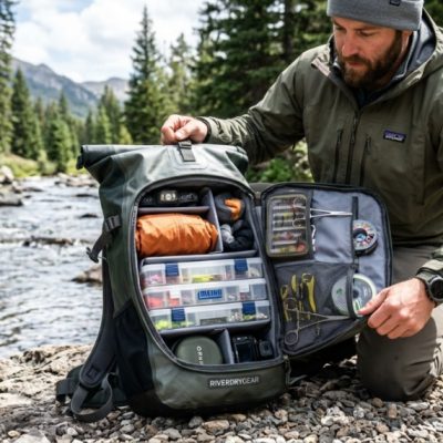 How to Keep Gear Dry with a Waterproof Fishing Backpack