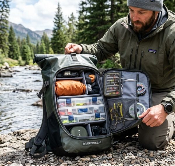 How to Keep Gear Dry with a Waterproof Fishing Backpack